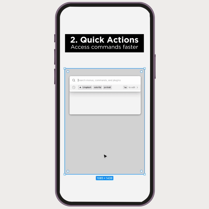 quick actions